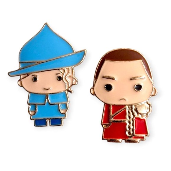 Harry Potter Enamel Pins: Fleur Delacour and Viktor Krum